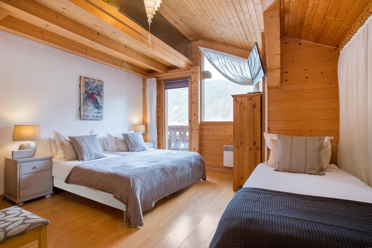 Chalet Muguet Gauche With Hot Tub Sleeps 10 Central Morzine Bagian luar foto